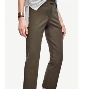 3/$10 Ann Taylor Dark Green Kate Fit Pants